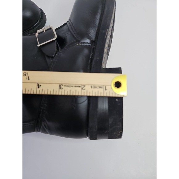 Vintage Brahma Steel Toe‎ Motorcycle Boots 13 USA Made Engineer Buckle main image 14